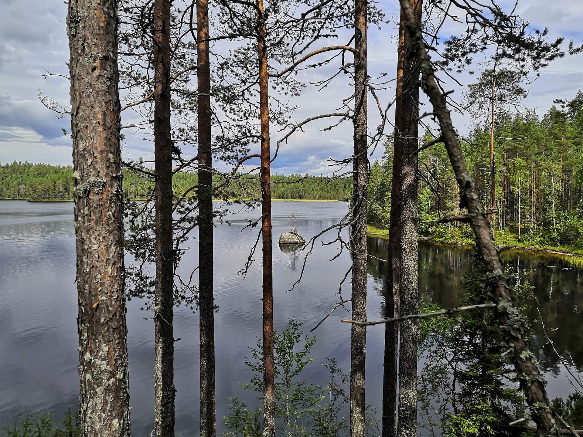 Ritojärvi Lieksa retkeily polut